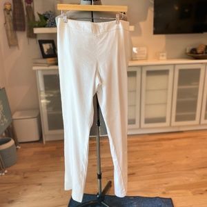 Worth, White Linen pants Size 10